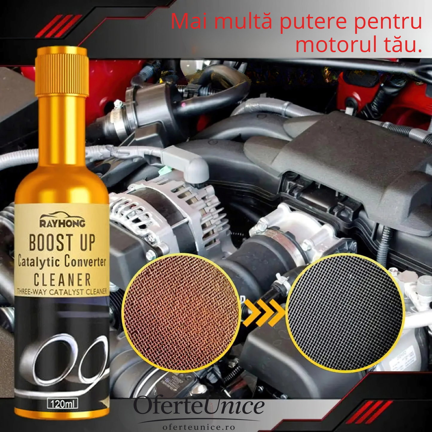 Curățător Profesional – Motorul Curat. Consum Mai Mic. Fără Mecanic.