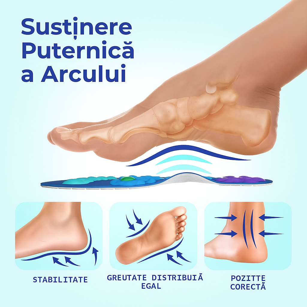 RelaxStep – Tălpici de Confort Zilnic