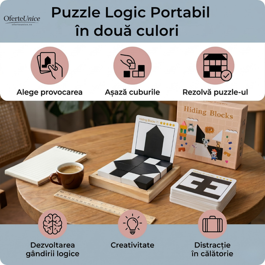 Puzzle Logic Portabil – Distracție Inteligentă Oriunde