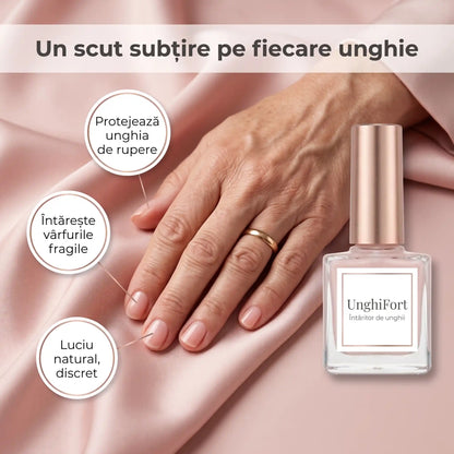 UnghiFort™ – Întărește unghiile fragile și le dă luciu de salon, fără gel