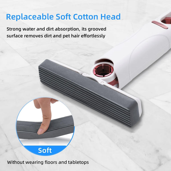 Mini Mop Rotativ Ultra-Absorbant