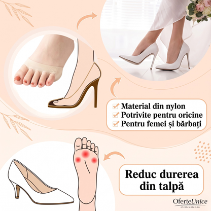 ComfortStep — Set 4 Paduri Confortabile, Reutilizabile pentru Pantofi
