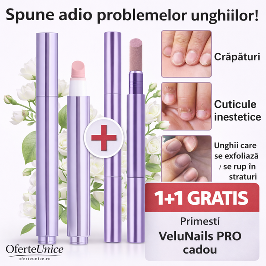 VeluNails™ 3 in 1 – Cuticule perfecte fără forfecuță, în 60 de secunde