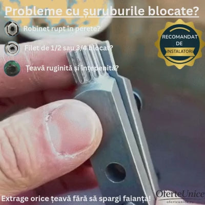 OFERTĂ 1+1 GRATIS — Kit Extractor Filete Blocate