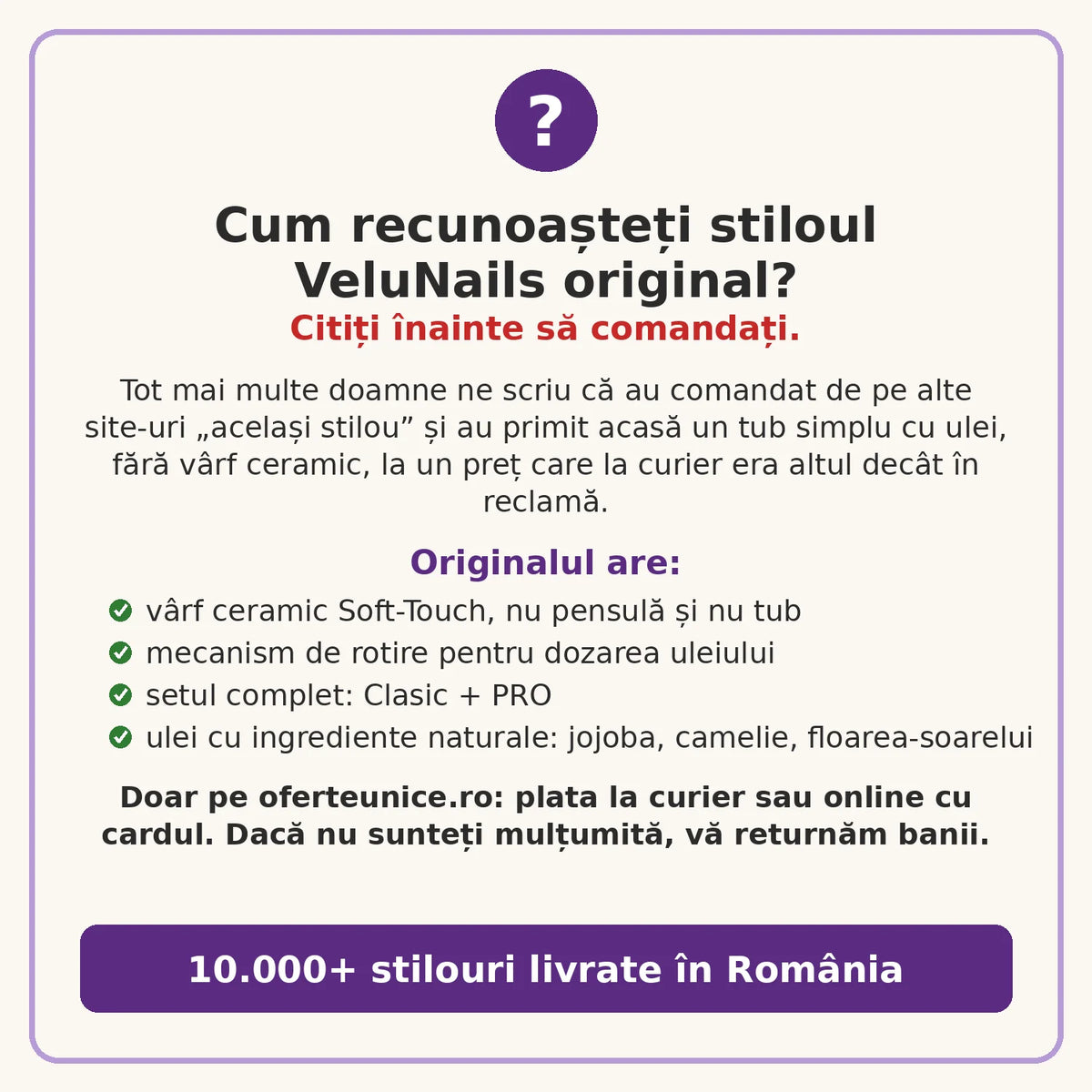 VeluNails™ 3 in 1 – Cuticule perfecte fără forfecuță, în 60 de secunde