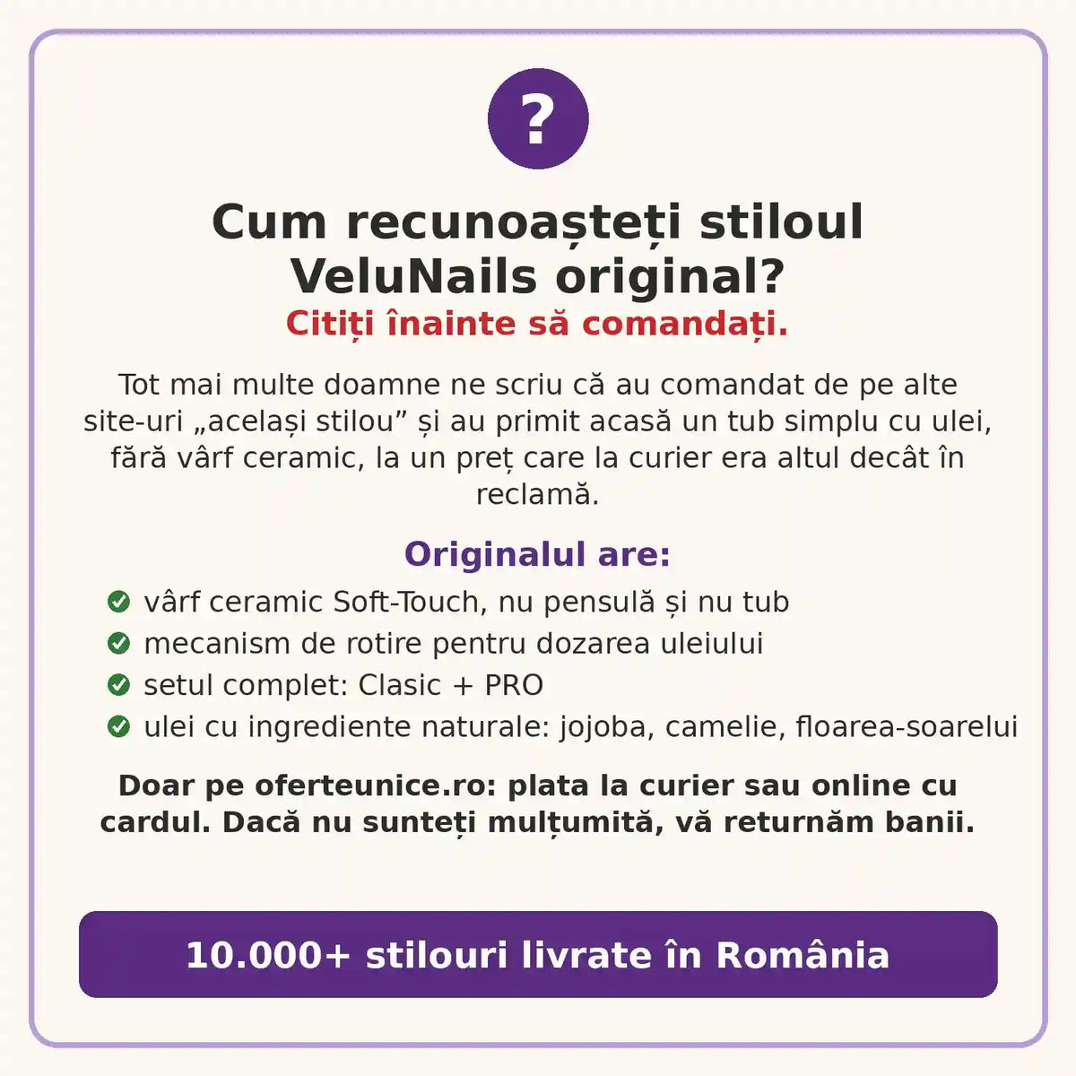VeluNails™ 3 in 1 – Cuticule perfecte fără forfecuță, în 60 de secunde